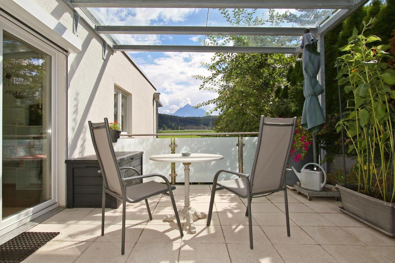 Ferienwohnung Am sonnigen Waldrand Innsbruck Exterior foto